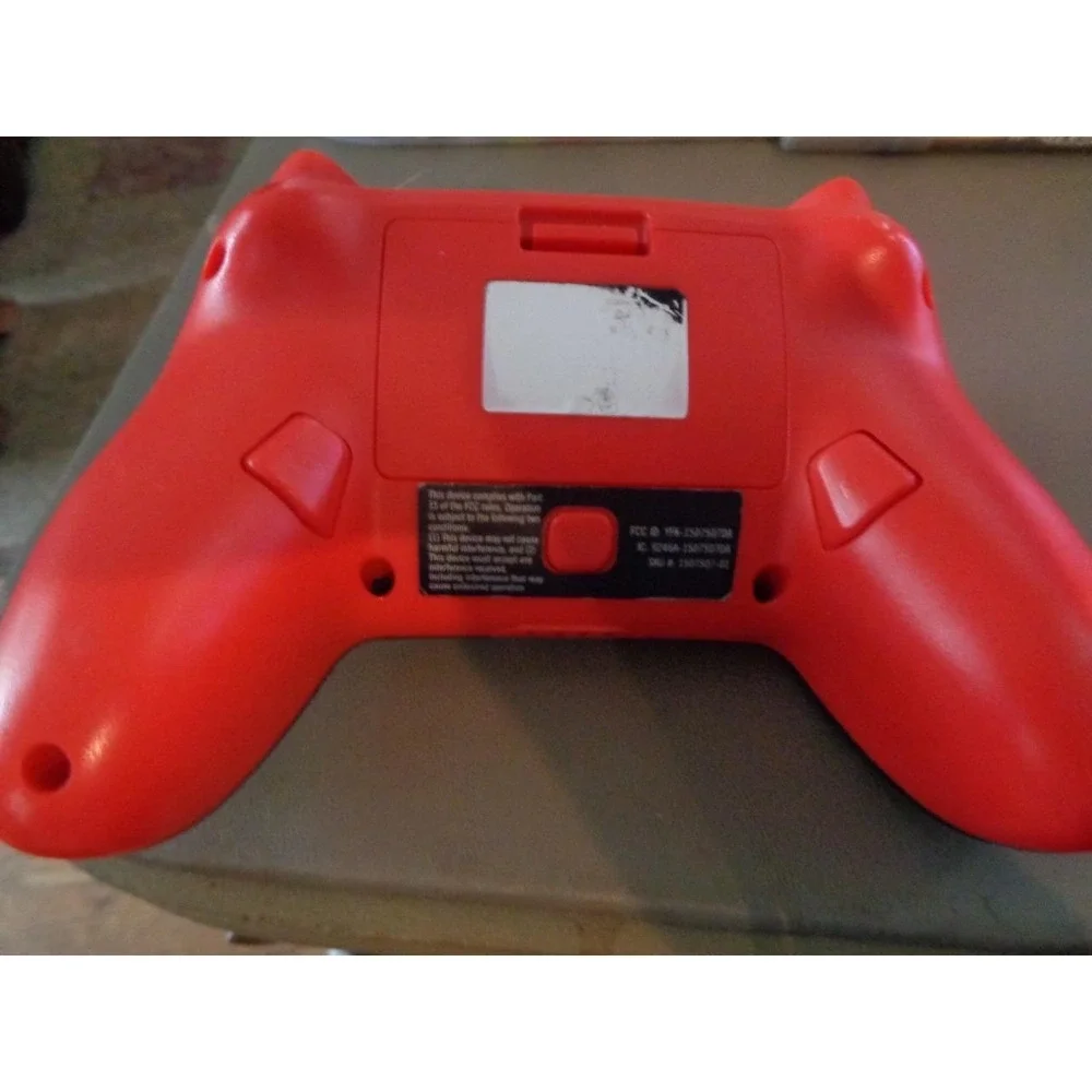 Nintendo Switch Wireless Controller Red Black Power A